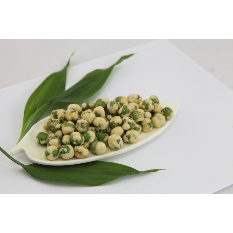 Green Peas Snack Manufacturer - OEM Natural Wasabi Flavor Healthy