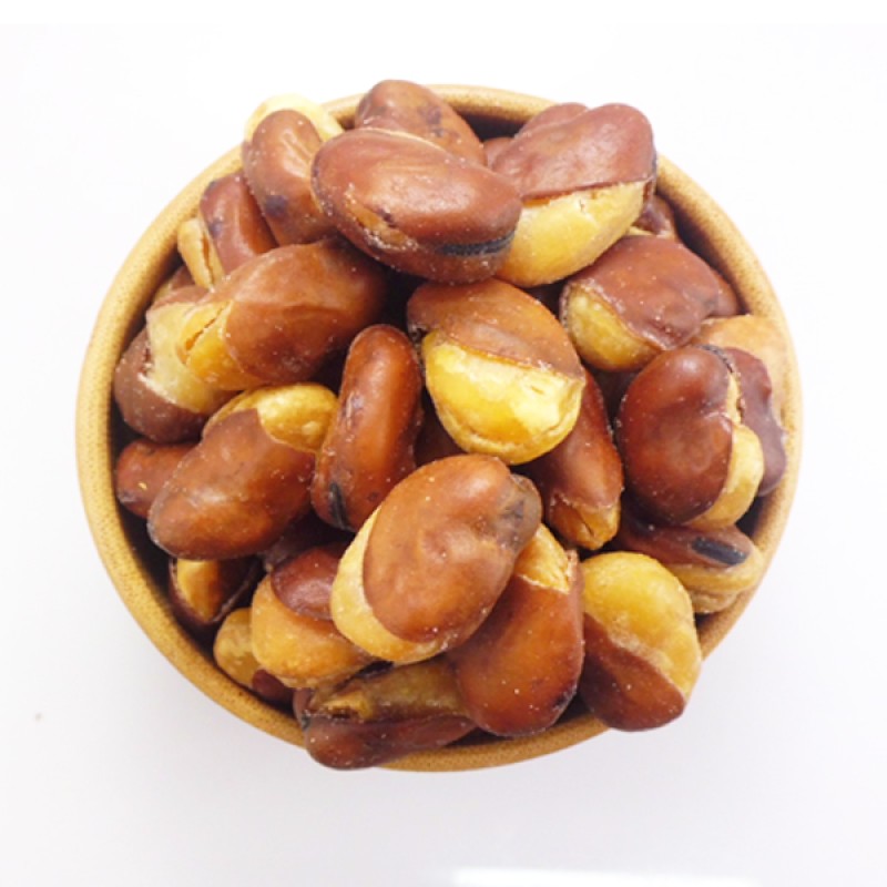 Salty Broad Bean Chips Supplier - OEM Halal Certificate Vegan Snacks