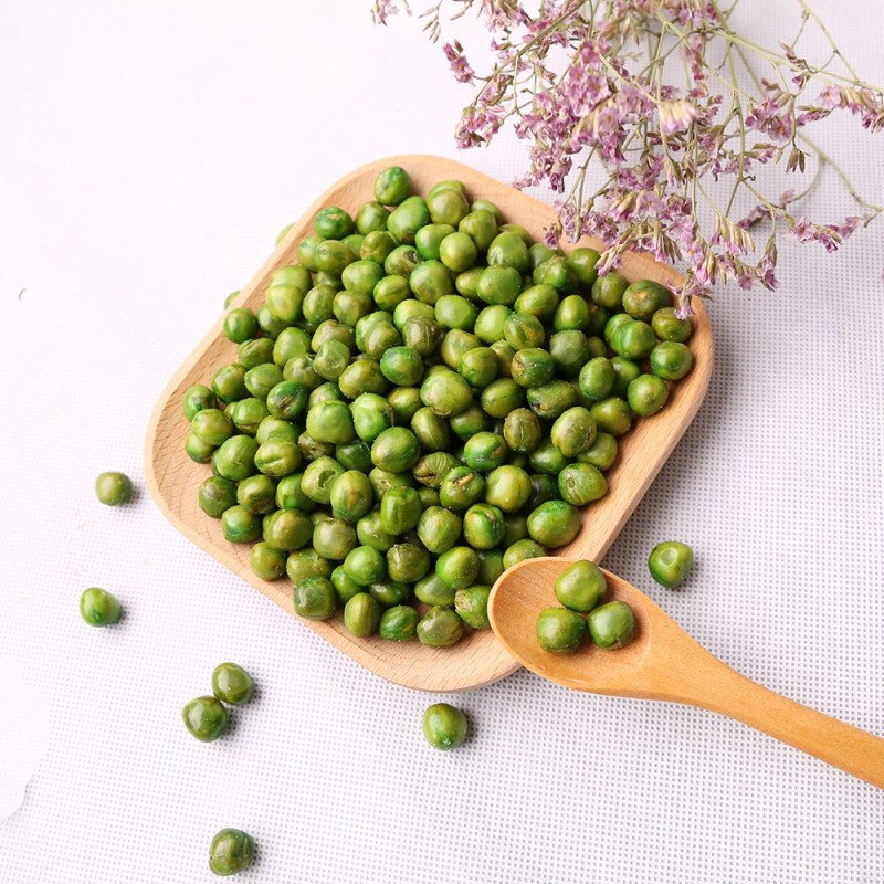 Coated Green Peas Manufacturer - OEM Garlic Flavour Bulk BRC