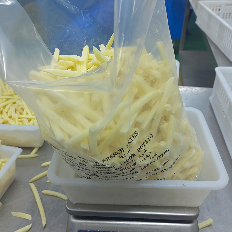 Frozen French Fries Factory - OEM Vegan Potato Finger Chips