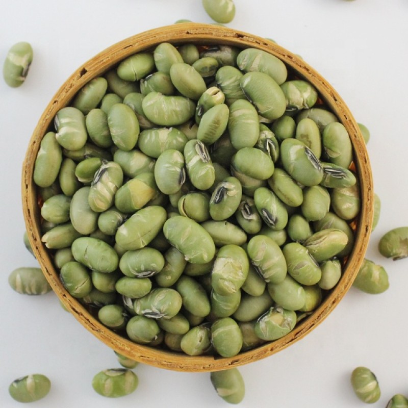 Roasted Edamame Supplier - OEM Garlic Flavor Green Beans Natural