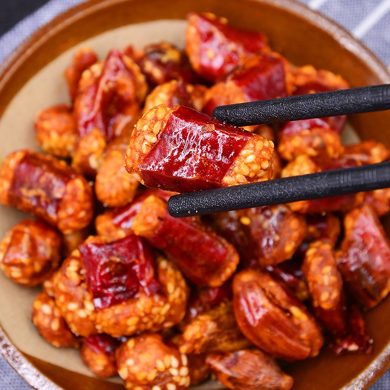Chili Peanut Snacks Factory - OEM Red Spicy Wholesale Chinese
