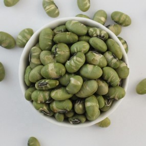 Roasted Edamame Supplier - OEM Garlic Flavor Green Beans Natural