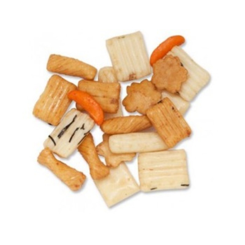 Roasted Rice Crackers Supplier - OEM Vegan Low Price Colorful Crispy
