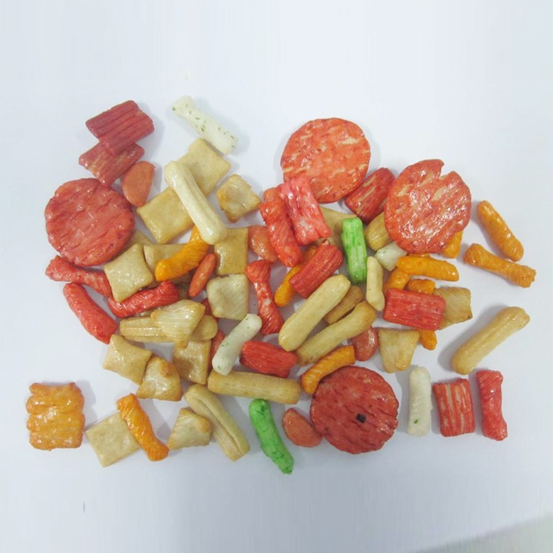 Rice Cracker Trail Mix Factory - OEM Peanuts Fried Crispy Snacks