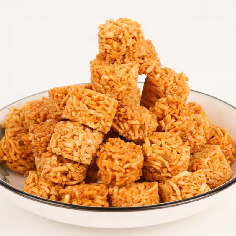 Dry Ramen Balls Factory - OEM Crispy Low Price Bulk Wholesale Snacks
