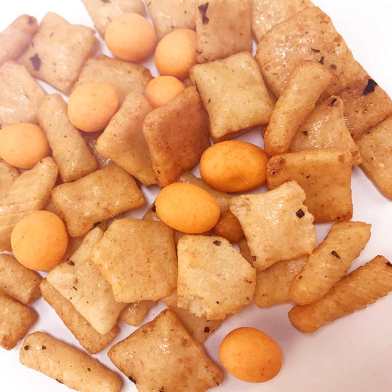 Rice Crackers Coated Peanuts Factory - OEM Chilli Flavour Snack Mix
