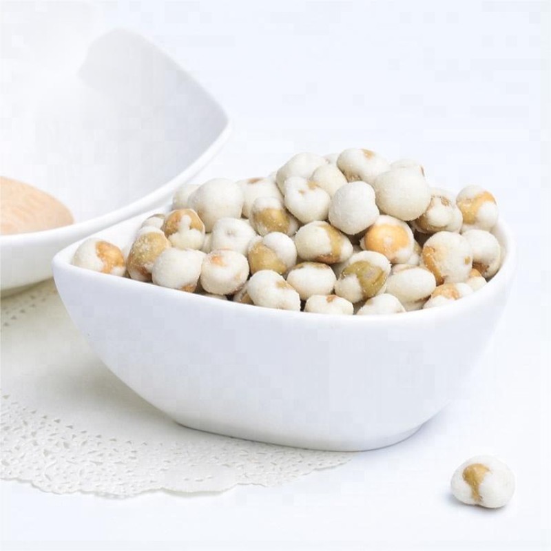 Coated Green Peas Factory - OEM Vegan Wasabi Flavor Fried Snack