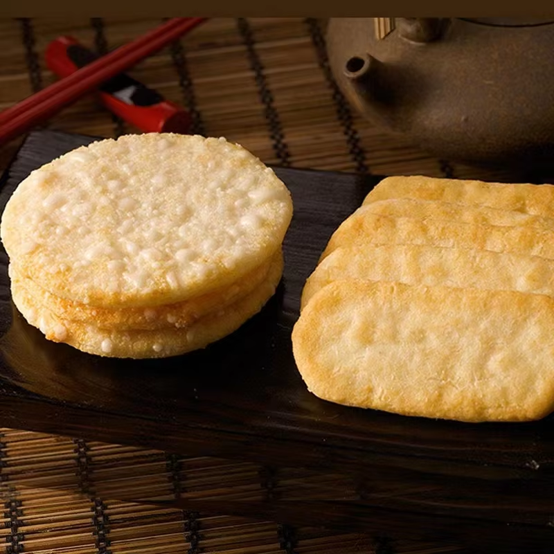 Japanese Rice Crackers Factory - OEM Sweet Senbei Snow Cake