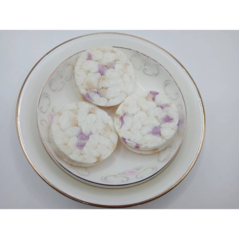 Rice Cracker Factory - OEM Crab Flavor Stuffed Rice Snacks