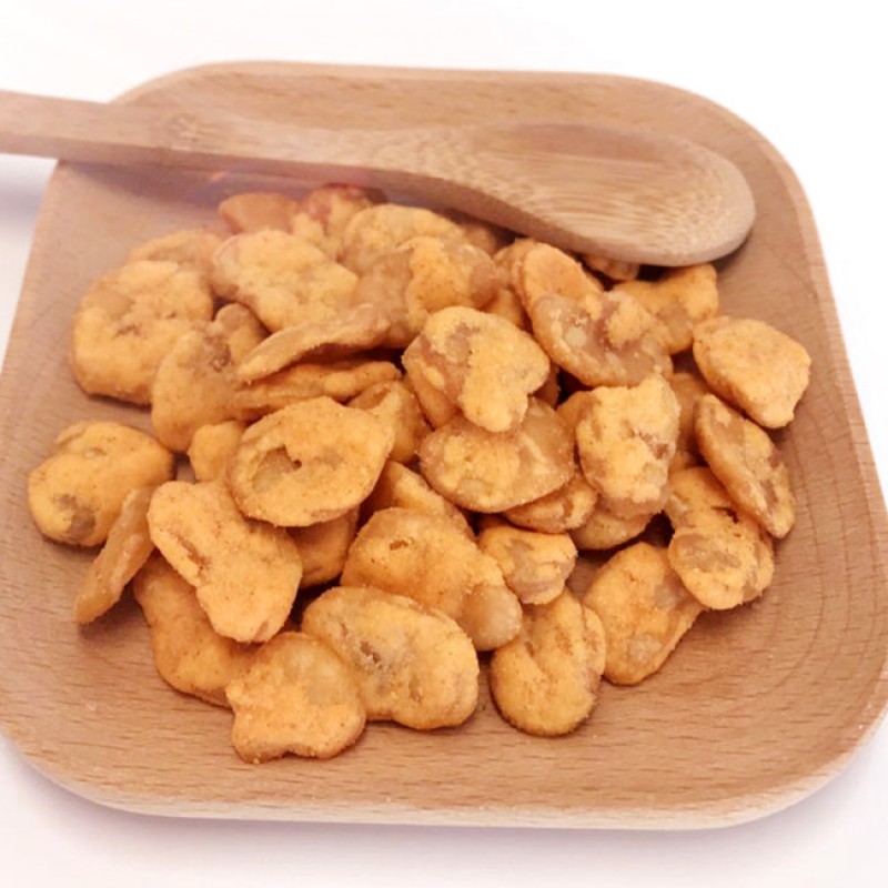 BBQ Broad Bean Chips Factory - BRC Certificate Low Fat Fava Bean Snacks