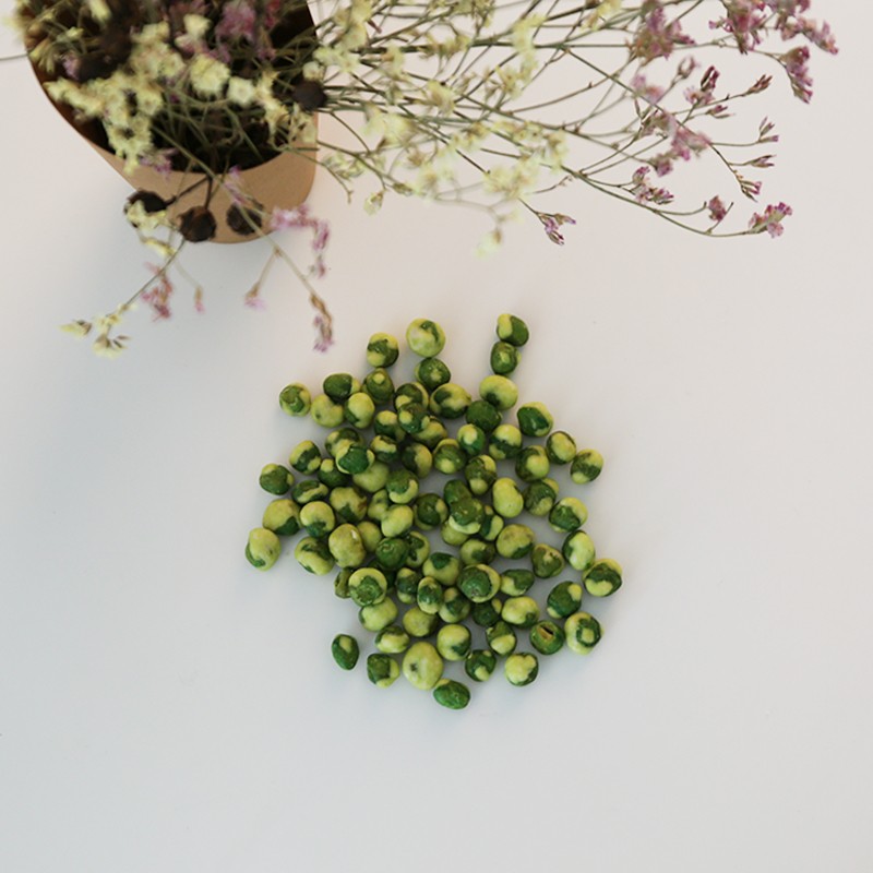 Fried Green Peas Supplier - OEM Yellow Wasabi Flavor Nutritious