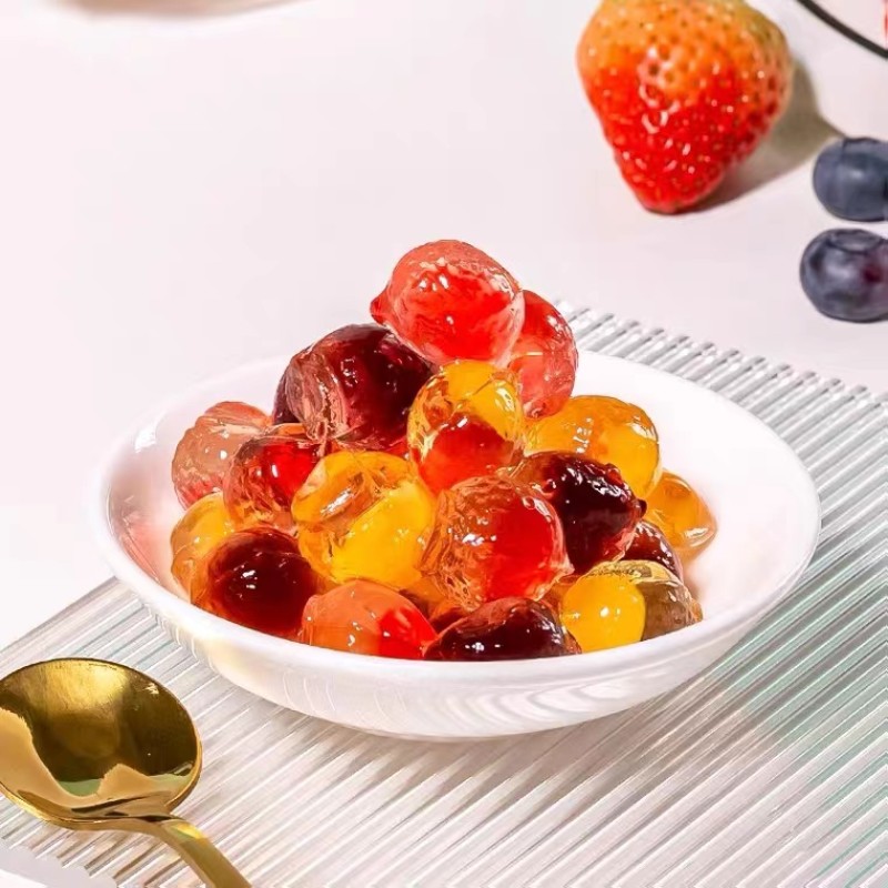 Mango Chewy Candy Factory - OEM Sweet Sour Fruit Fudge Jelly