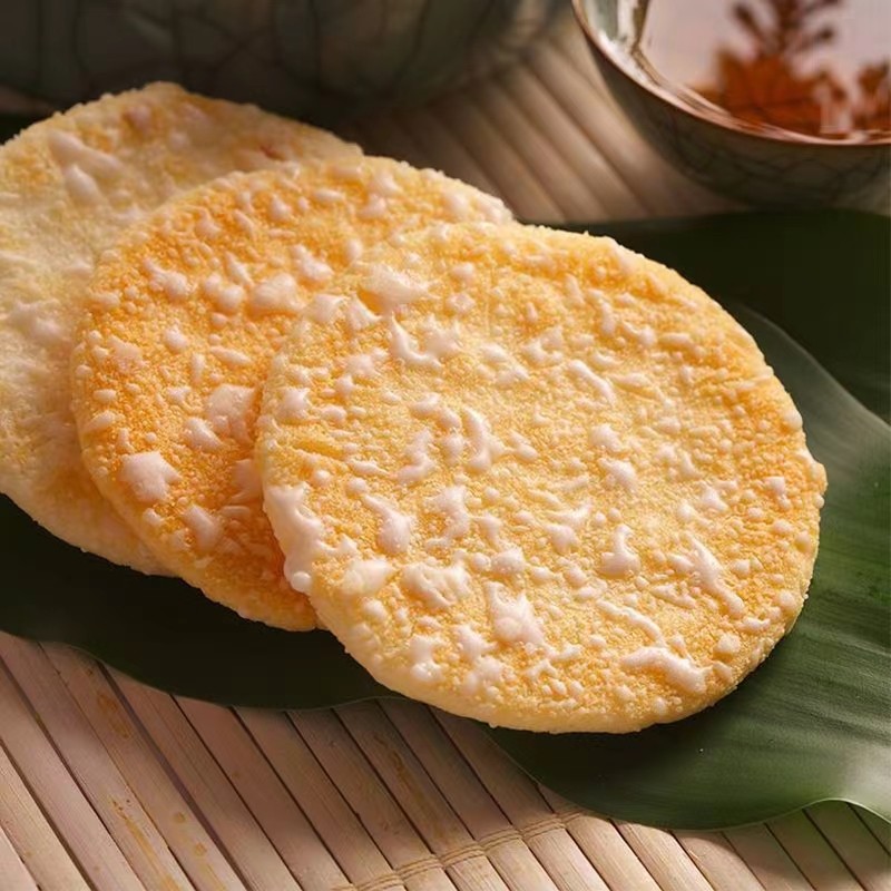 Japanese Rice Crackers Factory - OEM Sweet Senbei Snow Cake