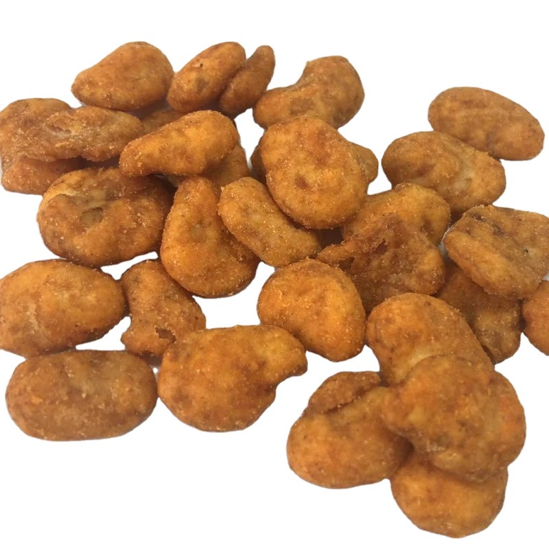 BBQ Broad Bean Chips Factory - BRC Certificate Low Fat Fava Bean Snacks