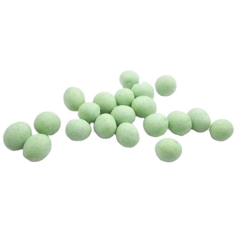 Roasted Peanuts Factory - OEM Round Wasabi Coated Natural Healthy