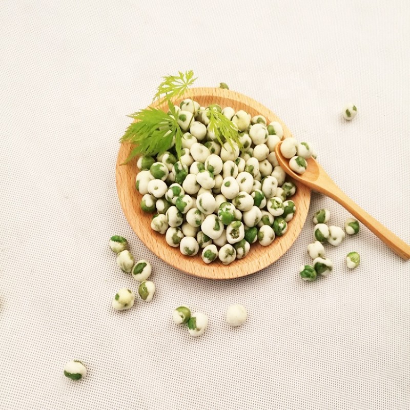Coated Green Peas Manufacturer - OEM Garlic Onion Flavor Vegan Halal