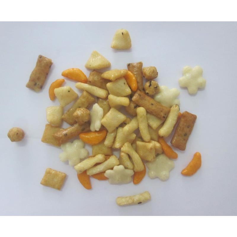 Roasted Rice Crackers Supplier - OEM Vegan Low Price Colorful Crispy