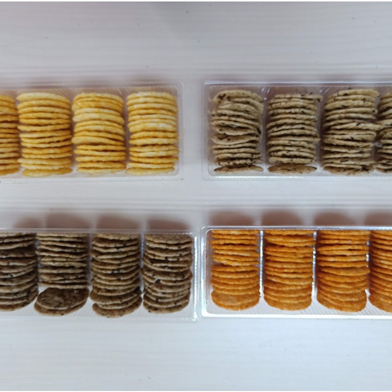 Rice Cracker Supplier - OEM Seaweed Black Sesame BBQ Sweet Chili
