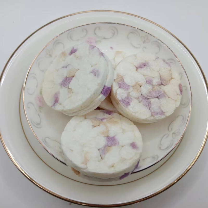 Rice Cracker Factory - OEM Crab Flavor Stuffed Rice Snacks