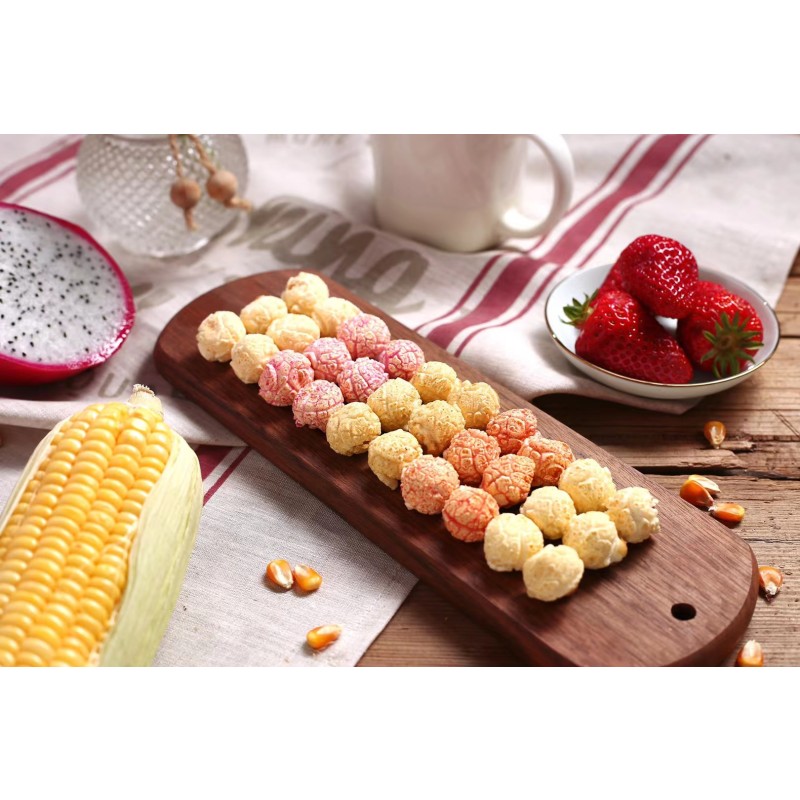 Colorful Popcorn Factory - BRC Certificate Sweet Good Taste Wholesale