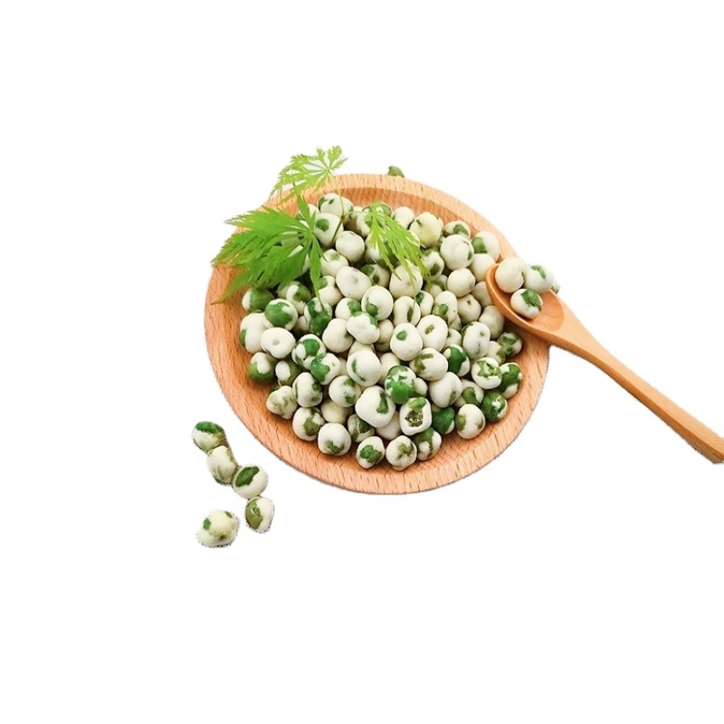 Coated Green Peas Manufacturer - OEM Garlic Onion Flavor Vegan Halal