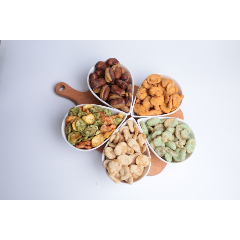 Curry Fava Bean Snacks Manufacturer - OEM Mixed Seaweed Spicy Flavor