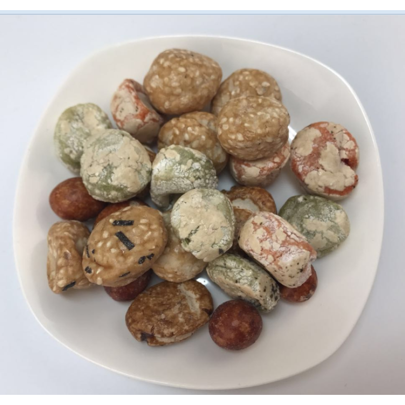 Peanut Crackers Factory - OEM Colorful King Cracker BRC Certificate