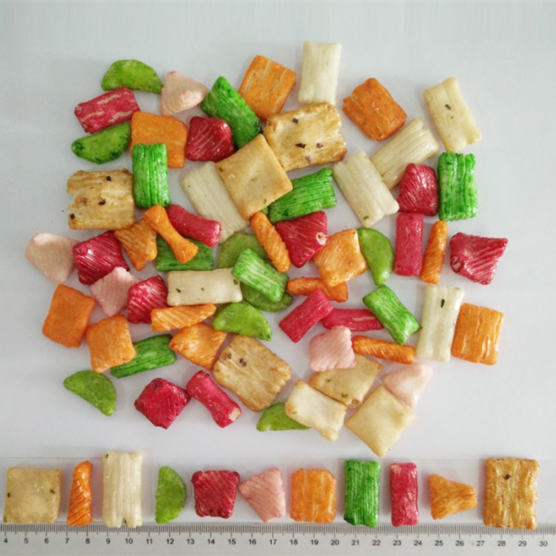 Rice Cracker Trail Mix Factory - OEM Peanuts Fried Crispy Snacks