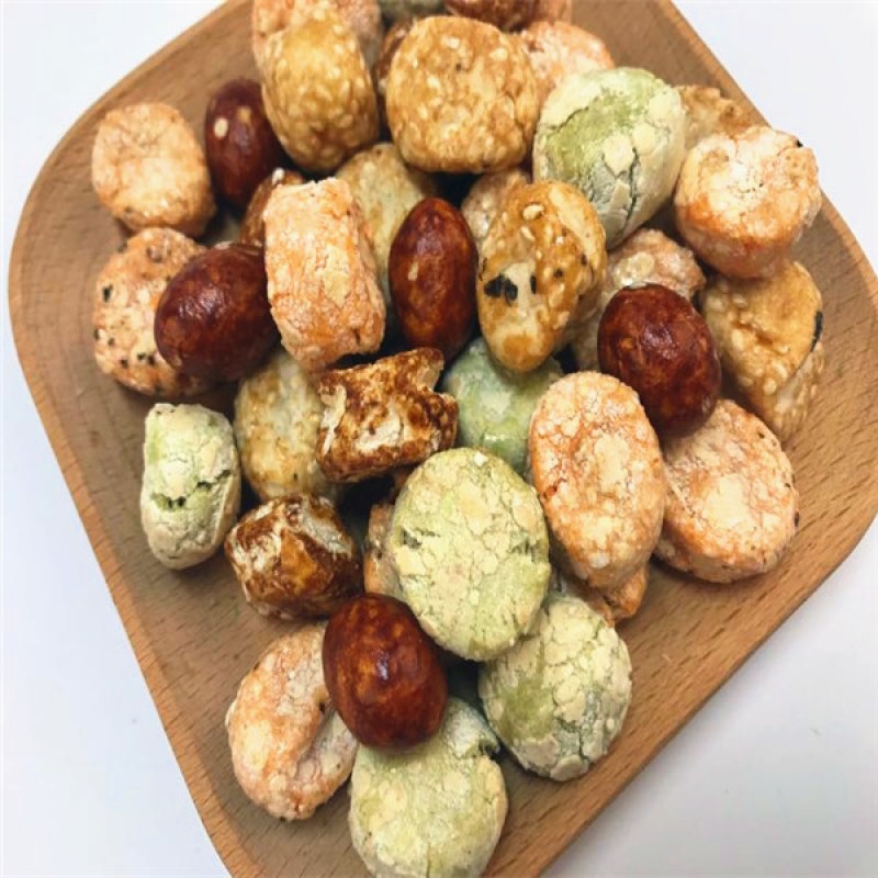 Mixed Peanuts Crackers Factory - OEM Japanese King Crispy Coated