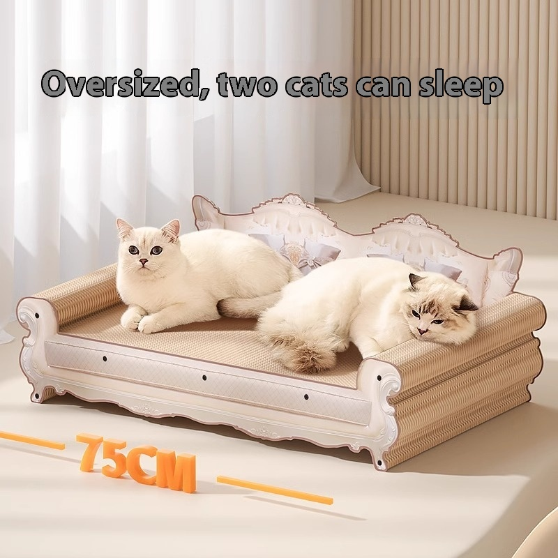 Chaise Longue Cat Bed Manufacturer - Super Large Extra-Large One-Piece Wear-Resistant Corrugated