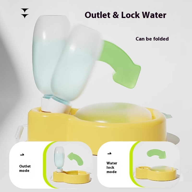 Portable Water Cup Supplier - Plastic Dog Outing Tumbler Drinking Fountain for Cats