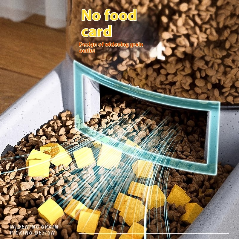 Automatic Water Dispenser Supplier - Pet Dog Cat Feeder Unplugged Plastic Bowls