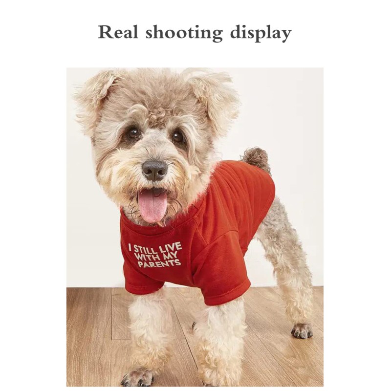 Pet Clothes Factory - Spring Summer Belly-Covering Apparel for Cats Dogs Breathable