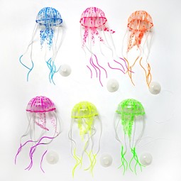 Silicone Jellyfish Manufacturer - Lifelike Artificial Soft for Aquarium Floating Decoration