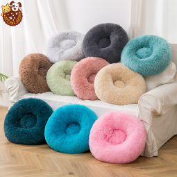 Pet Bed Supplier - 70cm Hot Selling Cozy Donut Waterproof Luxury Dog Cat Bed