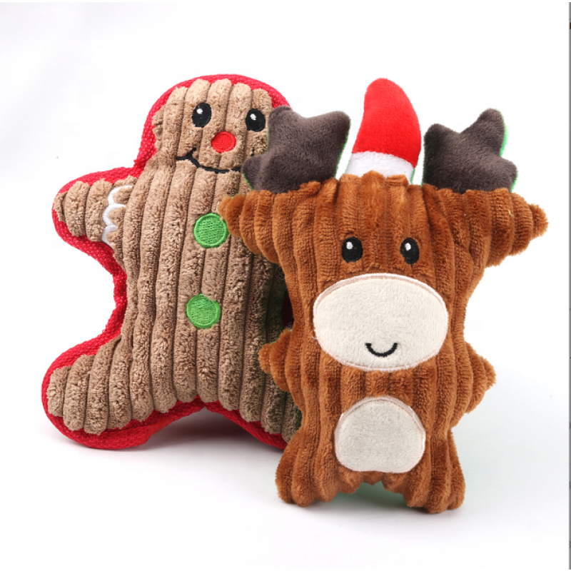 Christmas Dog Toy Factory - New Design Santa Claus Chew Squeaker Wholesale for Dogs