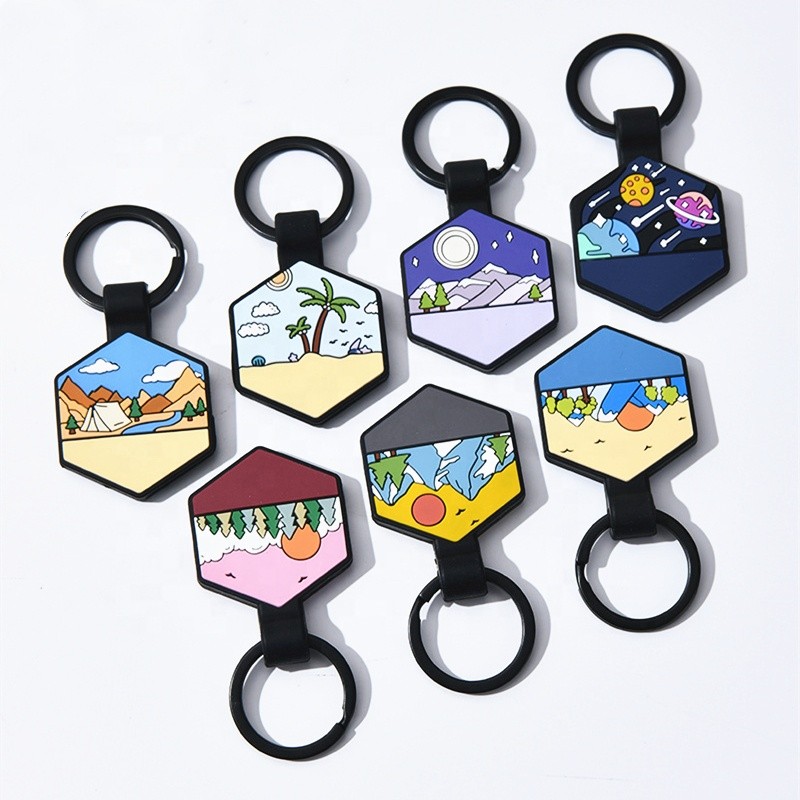 Silicone Pet Tag Supplier - Hexagonal Lightweight Eco-Friendly Double-Sided Engravable