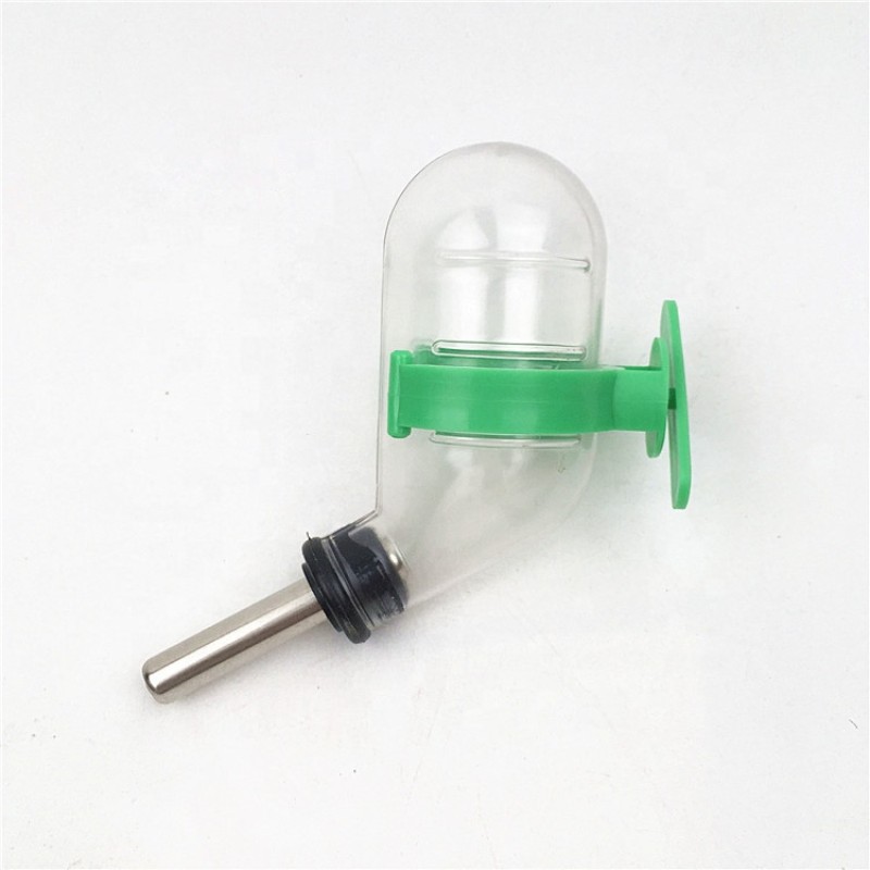 Upgraded Bottle Supplier - 60ml High Quality Stainless Steel Mouth Rabbit Hamster Drink