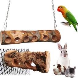 Wooden Gnawing Stick Manufacturer - Safe Eco-Friendly for Parrot Rabbit Molar Bird Guinea