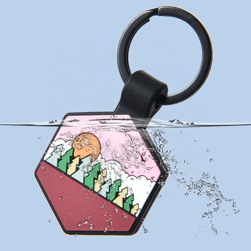 Silicone Pet Tag Supplier - Hexagonal Lightweight Eco-Friendly Double-Sided Engravable