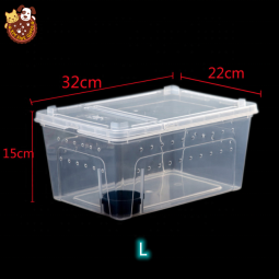 Large Reptile Box Manufacturer - 33x22x15cm Spider Scorpion Gecko Snake Horned Frog Turtle