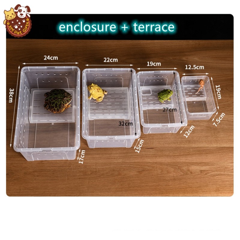 Medium Reptile Box Factory - 27x19x12cm Spider Rearing Snake Scorpion Silkworm Baby