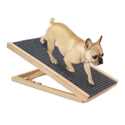 Dog Ramp Supplier - New Wooden Adjustable Folding Pet Stairs for Home and Car