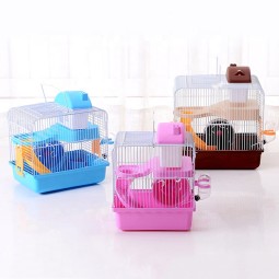 Pet Cage Factory - 23x17x30cm Cheap Plastic Custom Houses 2 Layer Hamster Cage