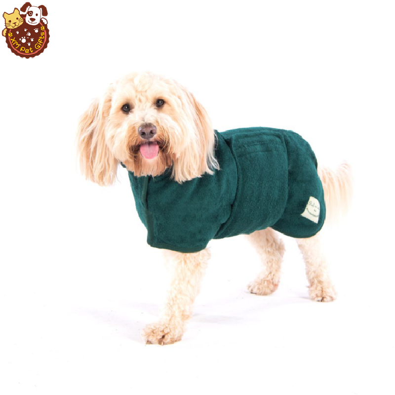 Pet Towel Manufacturer - Bathrobe Drying Moisture Absorbing Coat Luxury Dog Bathrobe