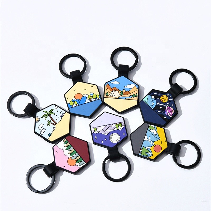 Silicone Pet Tag Supplier - Hexagonal Lightweight Eco-Friendly Double-Sided Engravable