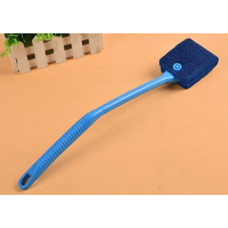 Cleaning Brush Factory - Fish tank Brush High Quality Durable Long Handle Double-sided