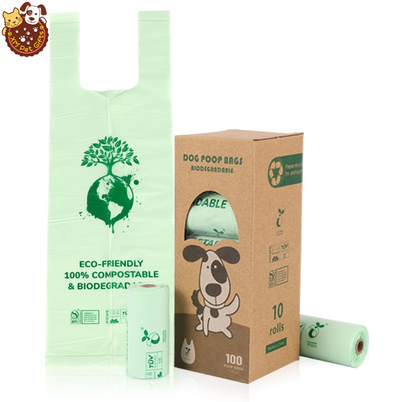 Cornstarch Bag Factory - Custom Scented Eco Friendly Compostable Biodegradable with Handle