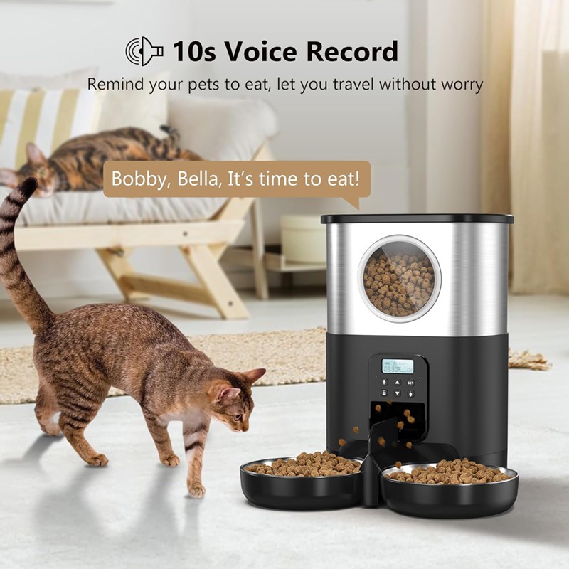 Automatic Timed Pet Feeder Manufacturer - Best Selling 5L Visible Window